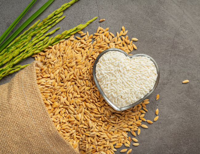 Happy Rice Plate